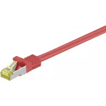 DSIT Cat.7 S/FTP PiMF hálózati kábel RJ45 - 7,5 m piros
