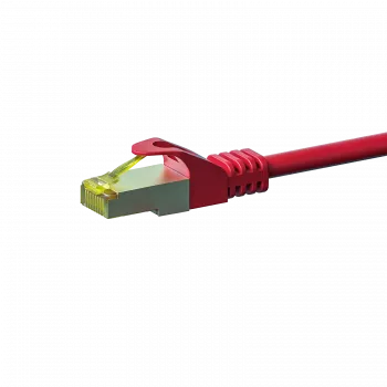 DSIT Cat.7 S/FTP PiMF hálózati kábel RJ45 - 7,5 m piros
