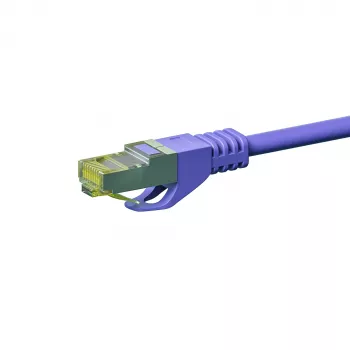 DSIT DC-78-150 Cat.7 S/FTP PiMF RJ45 hálózati kábel, lila, 15m
