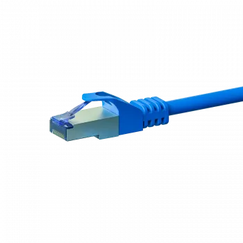 DSIT CAT 6a S/FTP LSOH hálózati patchkábel, 0,25 m, kék