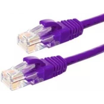 DSIT CAT6 Ethernet patchkábel U/UTP 0,5 m lila 100% réz