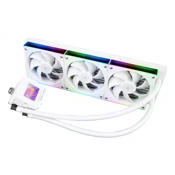 Thermalright Frozen Warframe SE V2 RGB 360 mm fehér AIO CPU folyadékhűtő készlet