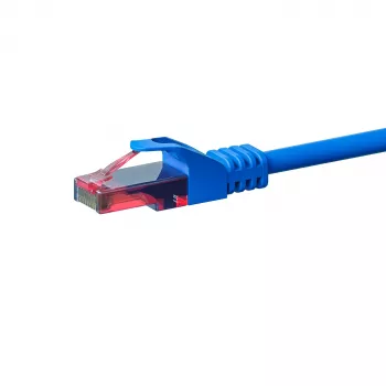 DSIT CAT6 U/UTP hálózati installációs kábel, 50m, kék, 100% réz, tömör, 23 AWG, 250MHz, Eca