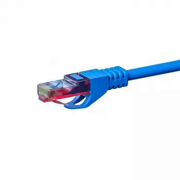 DSIT CAT6 U/UTP hálózati installációs kábel, 50m, kék, 100% réz, tömör, 23 AWG, 250MHz, Eca