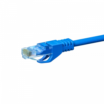 DSIT CAT5e U/UTP hálózati szerelőkábel, 50 m, kék, 100% réz, tömör, 24 AWG, PVC köpeny, tekercs