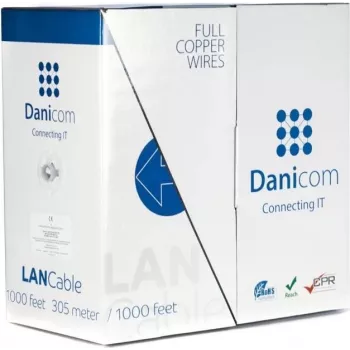 DSIT DANICOM CAT6 FTP 305m PVC (Fca) hálózati kábel