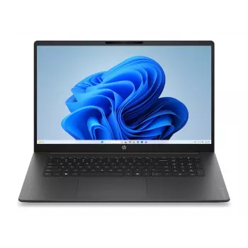 HP OmniBook 3 17,3 inch HD+ laptop - AMD Ryzen 3 7320U, 8GB LPDDR5, 256GB PCIe NVMe SSD, AMD Radeon 610M grafika, Windows 11 Home, fekete