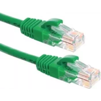 DSIT CAT6a Ethernet patch kábel 100% réz U/UTP 5 m zöld (DC-U6A3-050)