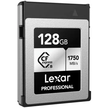 Lexar Professional CFexpress Type B SILVER 128 GB memóriakártya, 1750 MB/s (LCXEXSL128G-RNENG)