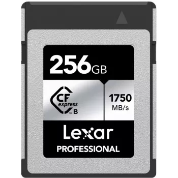 Lexar Professional CFexpress Type B memóriakártya 256GB, Silver sorozat (LCXEXSL256G-RNENG)