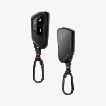 SPIGEN VK100 Volkswagen / Skoda / Seat kulcstartó tok fekete