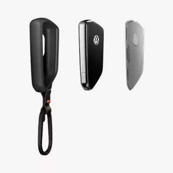 SPIGEN VK100 Volkswagen / Skoda / Seat kulcstartó tok fekete