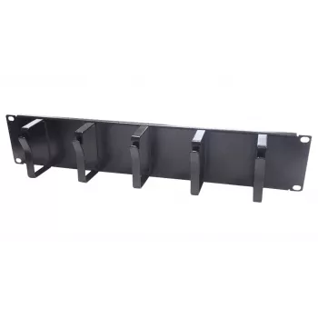 DS-IT 19 inch kábelkezelő panel, fém - 2U (DS-1904-2U)