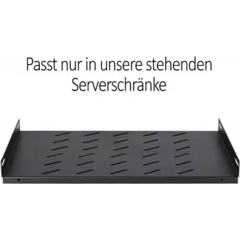 DSIT DS-FH100 fix polc 1000 mm mély szerver rackekhez, 1U, 19 inch, fekete