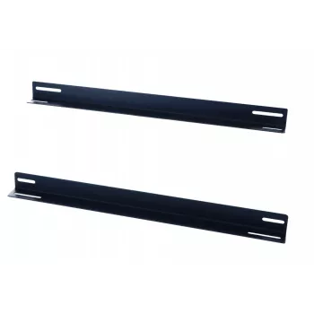 DSIT 19 inch rack szerelősínek 600 mm mély fali szekrényekhez – horganyzott acél, 1 pár