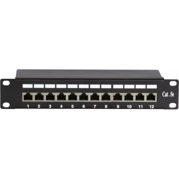 DSIT DS-10Patch5-12FTP 10 inch 12 portos FTP Cat 5e patchpanel