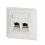 DSIT Keystone fedél, elefántcsont, DC-Wall-Key-I