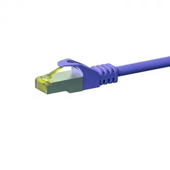DSIT RJ45 hálózati kábel S/FTP (PiMF) Cat.7 kábel, lila, 50m (DC-78-500)