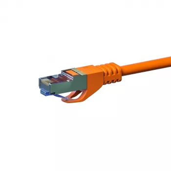 DSIT CAT 6a hálózati kábel LSOH - S/FTP - 30 méter - narancssárga (DC-6A6-300)