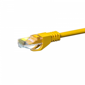 DSIT CAT 6 hálózati kábel U/UTP - 0,25 m - sárga - CCA (DC-C67-002)