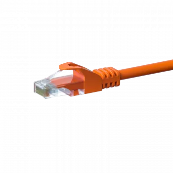 DSIT CAT5e U/UTP hálózati patchkábel, 1 m, narancssárga, 100% réz (DC-56-010)