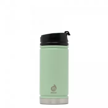 Mizu V5 450 ml kávéfedél tengeri üveg vákuumos rozsdamentes acél pohár