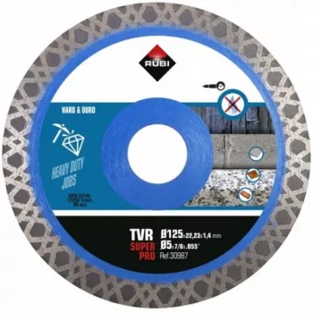 RUBI Turbo Viper Blade - TVR SuperPro 125mm gyémánt vágótárcsa