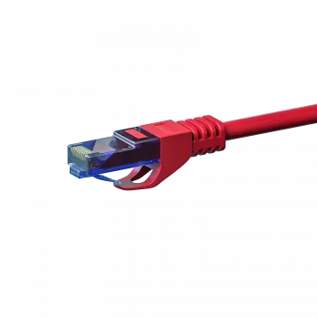 DSIT UTP CAT6a 0,25 m piros 100% réz patch kábel (DC-U6A5-002)