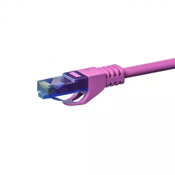 DSIT UTP CAT6a hálózati kábel, 100% réz, rózsaszín, 50 m (DC-U6A9-500)
