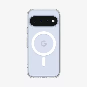 SPIGEN Ultra Hybrid Mag MagSafe tok Google Pixel 11 készülékhez - átlátszó/fehér
