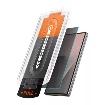 Spigen Glas.tR EZ Fit Pro 2 darabos edzettüveg képernyővédő ultra adatvédelmi szűrővel Samsung Galaxy Z Fold 7 / 8 főképernyőhöz