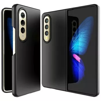 Mercury PC Hard Bumper tok Samsung Galaxy Z Fold4 készülékhez - fekete