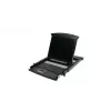 IOGEAR GCL1800 17 inch LCD KVM-konzol kombináció - 8 portos VGA USB PS/2 rackmount 1U