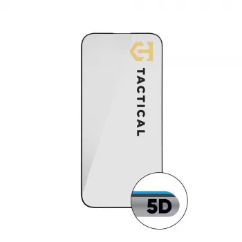 Tactical Glass Shield 5D képernyővédő fólia iPhone Air fekete