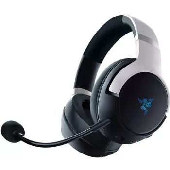 Razer Kaira Pro vezeték nélküli gamer headset PlayStationhöz - fehér
