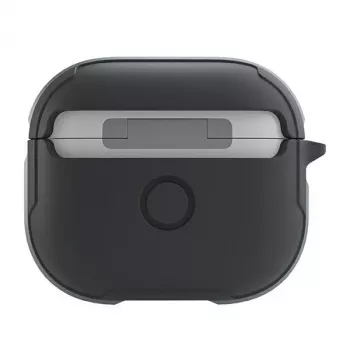 UNIQ Valencia antibakteriális tok AirPods 3. generációhoz, szürke
