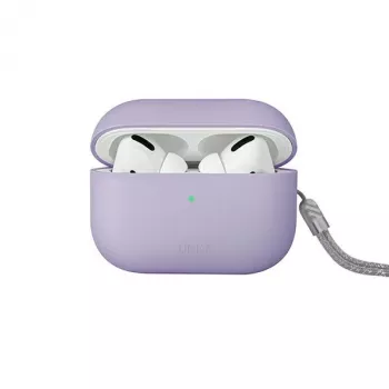 UNIQ Lino szilikon tok AirPods Pro 2. generációhoz - orgona levendula