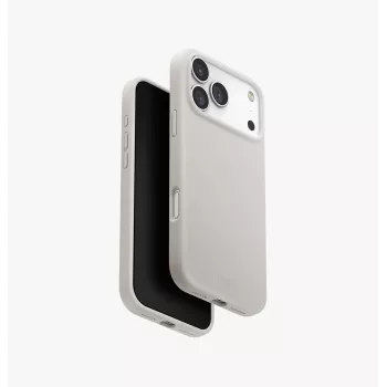 UNIQ Lino MagClick töltőtok iPhone 17 Pro Maxhoz - világosszürke