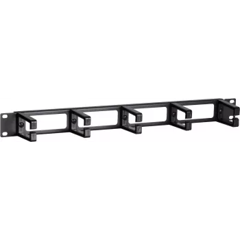 DS-IT 19 inch kábelkezelő panel, műanyag - 1U (DS-1903)