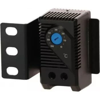 DSIT DS-Therm bimetál termosztát ventilátorvezérléshez, 0-60°C, DIN sín, NO érintkező