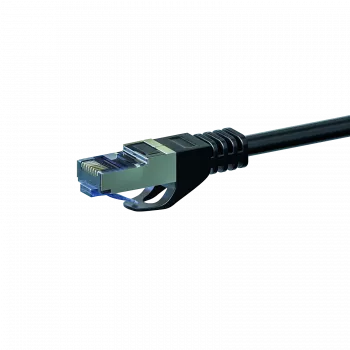 DSIT CAT 6a hálózati kábel LSOH S/FTP 1,5 m fekete