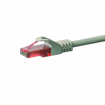 DSIT DC-61-010 CAT6 U/UTP hálózati kábel, 1 m, szürke, 100% réz