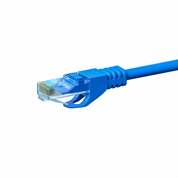 DSIT CAT 6 hálózati kábel U/UTP - 0,50 m - kék - CCA (DC-C64-005)