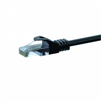 DSIT CAT 6 U/UTP hálózati kábel 20m fekete CCA (DC-C60-200)