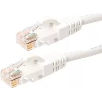 DSIT CAT5e hálózati kábel, U/UTP, 2 m, fehér, 100% réz (DC-52-020)