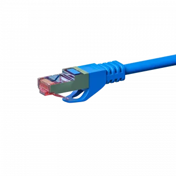 DSIT Cat 6 S/FTP LSOH patch kábel 7,5 m kék (DC-S64-075)