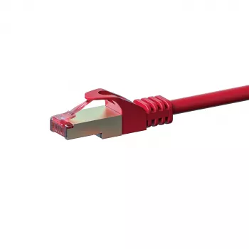 DSIT CAT 6 hálózati kábel LSOH - S/FTP - 50 méter - piros (DC-S65-500)