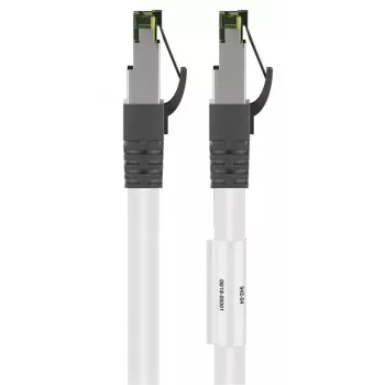 DSIT RJ45 hálózati kábel S/FTP PiMF CAT 8 fehér 0,25 m