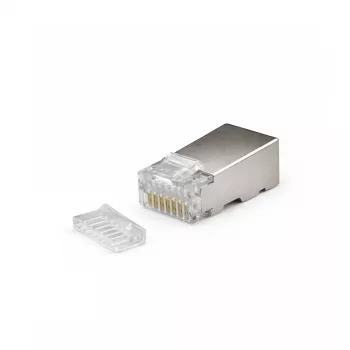 DSIT FTP RJ45 CAT6 hálózati csatlakozó flexibilis kábelekhez - 10 darab