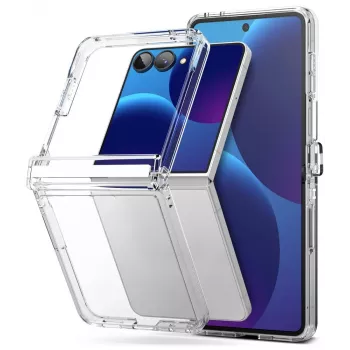 Ringke Fusion Flap Galaxy Z Flip 8 átlátszó tok zsanérvédelemmel
